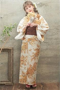 Amazon.co.jp: Dita（ディータ） 浴衣 夏のオレンジユーム 1人で